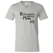 Redemption Baseball- Mom V-Neck Short Sleeve Tee